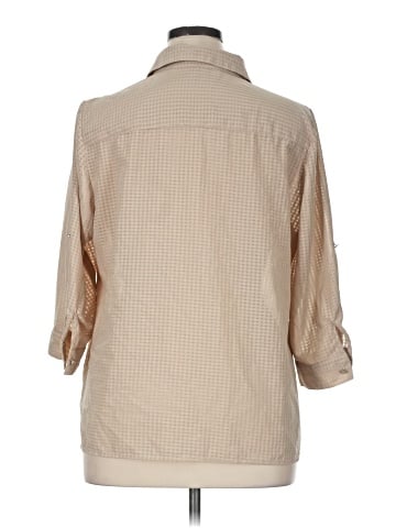 Coral Bay 3/4 Sleeve Button-Down Shirt (view 2)