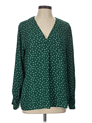 Banana Republic Factory Store Long Sleeve Blouse (view 1)