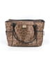 Adrienne Vittadini Animal Print Brown Tote One size - photo 1