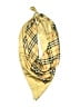 Burberry 100% Silk Yellow scarf One size - photo 1