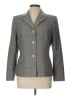 Kasper Plaid Gray Blazer Size 10 - photo 1
