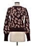 Vero Moda Animal Print Brown Pullover Sweater Size XS - photo 1