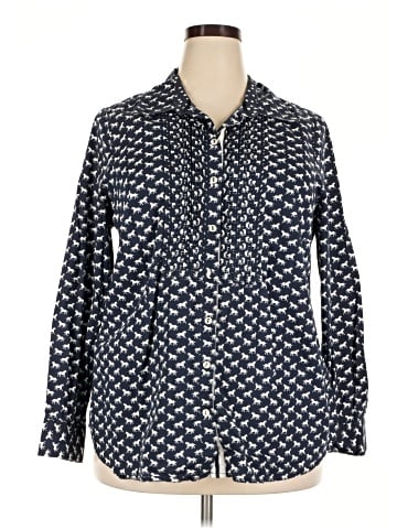Charter Club Long Sleeve Button-Down Shirt (view 1)