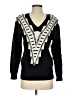 Linda Allard Ellen Tracy Black Pullover Sweater Size S - photo 1