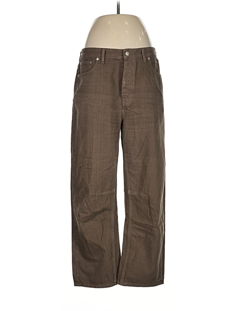 Pre-owned Madewell Cargo Pants In Brown