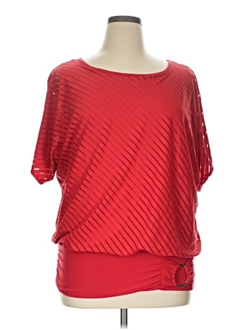 I.N. Studio Short Sleeve Blouse (view 1)
