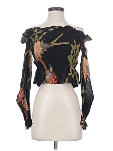 ALLSAINTS 3/4 Sleeve Blouse (view 1)