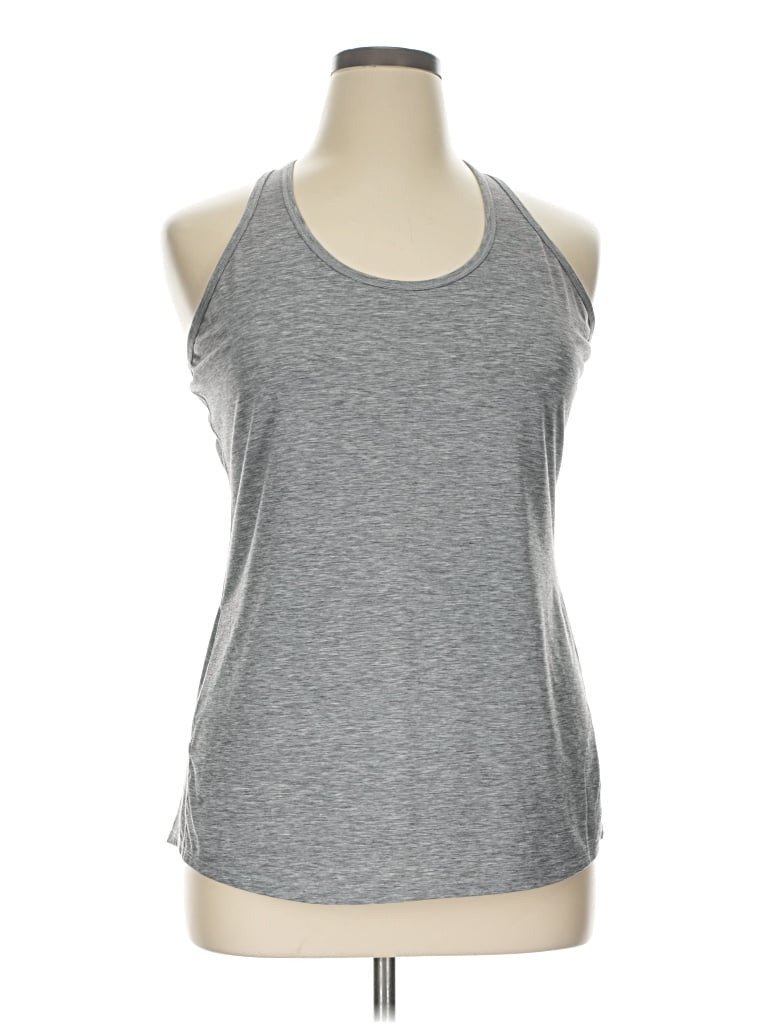 Pre-owned Lucy Active Tank Top In Gray