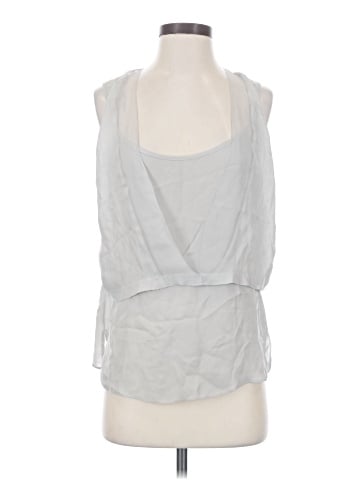 BECKEN Sleeveless Silk Top (view 1)