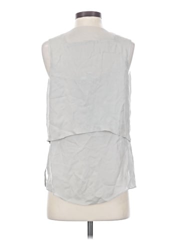 BECKEN Sleeveless Silk Top (view 2)
