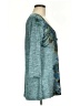One World Teal 3/4 Sleeve Top Size M - photo 4
