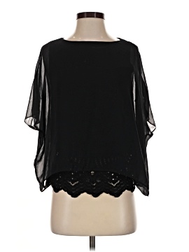 Calvin Klein Short Sleeve Blouse (view 1)