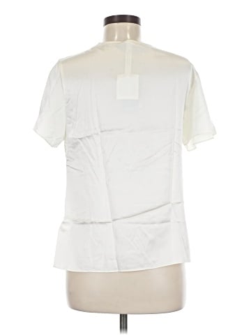 LILYSILK Short Sleeve Silk Top (view 2)