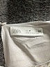 Zara 100% Polyester Metallic Silver Dress Size 9 - photo 3