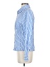 Unbranded Stripes Blue Long Sleeve Blouse Size S - photo 5