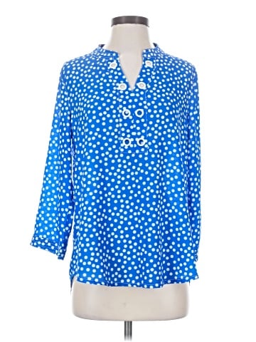 MULTIPLES 3/4 Sleeve Blouse (view 1)