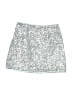 H&M Metallic Silver Skirt Size 8 - photo 2