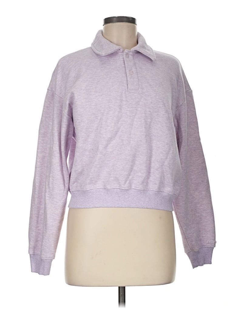 Pre-owned Skims Pullover Sweater In Purple