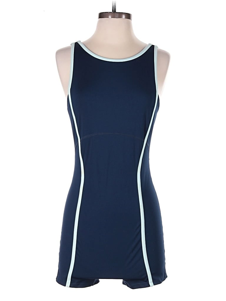 Pre-owned Fp Movement Romper In Blue