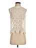 Deletta Ivory Sleeveless Blouse Size XS - photo 1