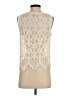 Deletta Ivory Sleeveless Blouse Size XS - photo 2
