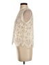 Deletta Ivory Sleeveless Blouse Size XS - photo 5