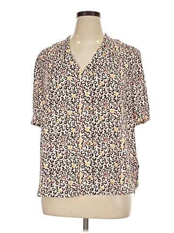 Not Your Daughter's Jeans Short Sleeve Blouse (view 1)