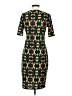 Lularoe Argyle Red Teal Cocktail Dress Size S - photo 2