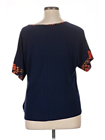 Perseption Concept Short Sleeve Blouse (view 2)