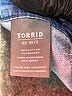 Torrid 100% Cotton Blue Denim Shorts Size 16 - photo 5