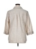 Chico's 100% Linen Ivory 3/4 Sleeve Button-Down Shirt Size XL (3) - photo 2