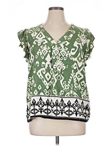 Haute Hippie Short Sleeve Blouse (view 1)