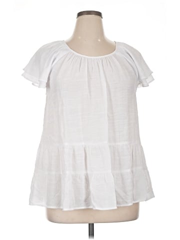Counterparts Short Sleeve Blouse (view 1)