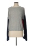 Splendid Color Block Gray Pullover Sweater Size L - photo 1