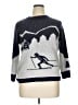 J.Crew Factory Store Graphic Gray Pullover Sweater Size XL - photo 1