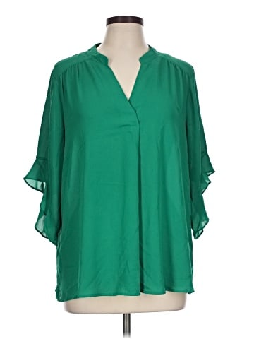 Investments 3/4 Sleeve Blouse (view 1)