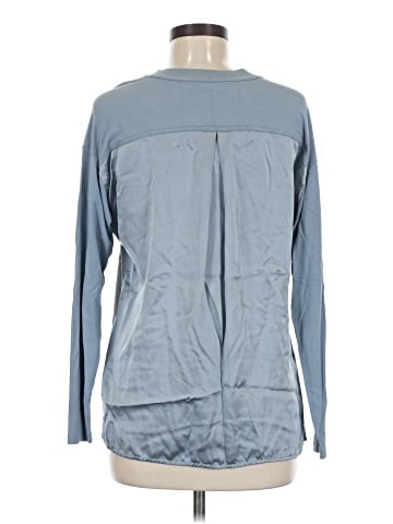 Per Se By Carlisle Long Sleeve Silk Top (view 2)
