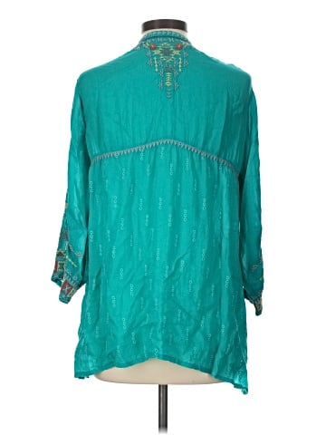 Johnny Was 3/4 Sleeve Blouse (view 2)