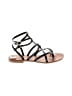 M. Gemi 100% Leather Black Sandals Size EU 37 1/2 - photo 1