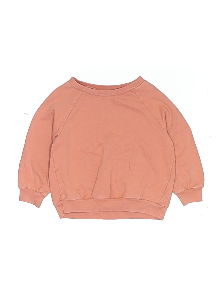 Pre-owned Cat & Jack Babies' Sweatshirt In Tan