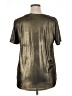 DKNYC Metallic Gold Short Sleeve Top Size 1X - photo 2