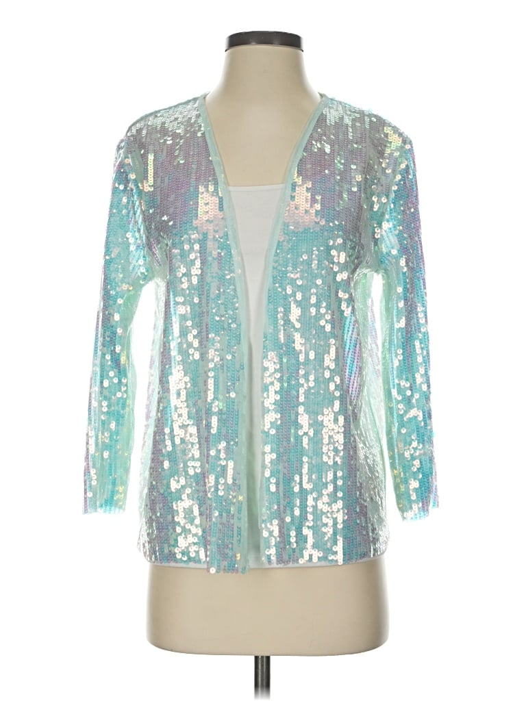 Pre-owned Primark Cardigan Sweater In Silver