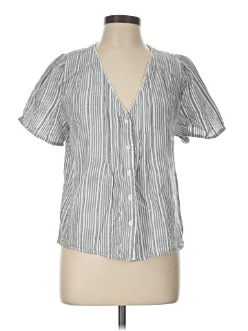 Lucky Brand Short Sleeve Blouse (view 1)