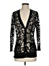 Magaschoni Black Cardigan Size S (estimated) - photo 1