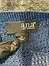 a.n.a. A New Approach Blue Pullover Sweater Size M - photo 7