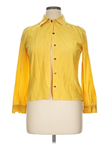 Jack Mulqueen Long Sleeve Silk Top (view 1)