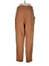BCBGeneration Solid Brown Casual Pants Size L - photo 2