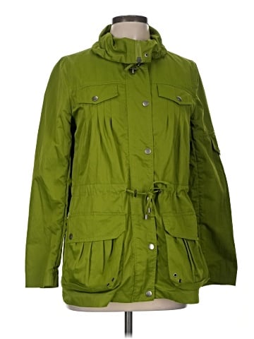 Christopher & Banks Raincoat (view 1)