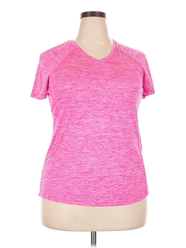 Pre-owned Danskin Now Active T-shirt In Pink
