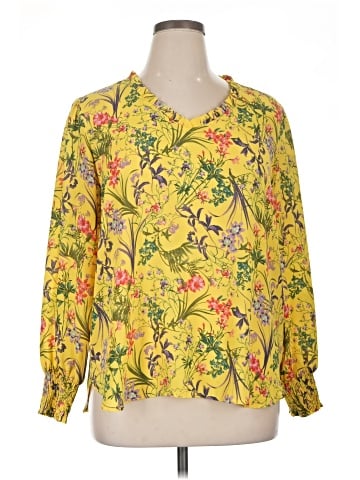 Counterparts 3/4 Sleeve Blouse (view 1)